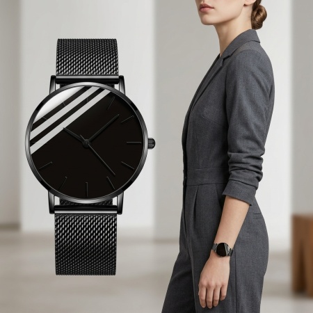 Ceas Quartz Casual, Unisex, TM7KMK150W4K - Img 5