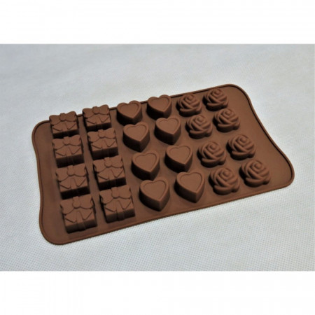 Forma din silicon pentru ciocolata, PMEBB250P3