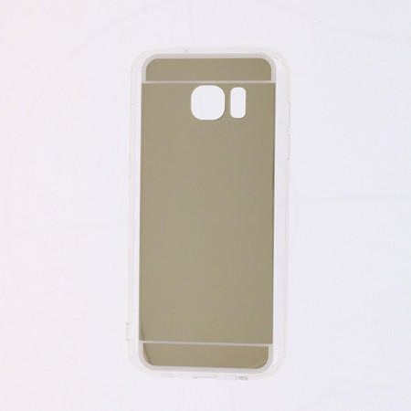 Husa Samsung Galaxy S7 Edge Silicon Mirror Auriu