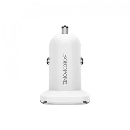 Incarcator auto Borofone BZ12 Lasting Power - 2XUSB - 2.4A, Alb, ŁAD001439 - Img 7