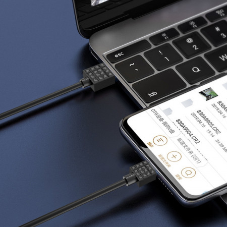 KAKU Cablu KSC-328 Xingyue - USB to Micro USB - 3,2A 1 metre alb - Img 2
