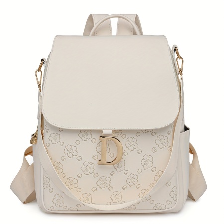 Rucsac floral stilat, inchidere cu fermoar, TMWM1156607 - Img 3
