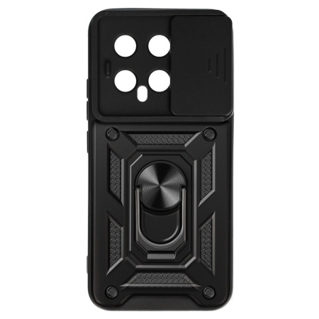 Slide Camera Armor Case for Xiaomi 14 Black