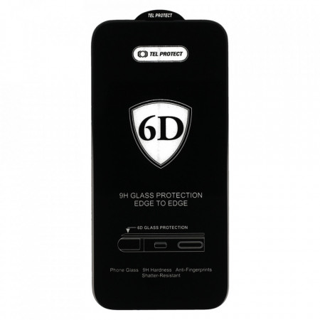 Sticla Full Glue 6D Tempered pentru XIAOMI REDMI NOTE 10/NOTE 10S 5G BLACK - Img 2