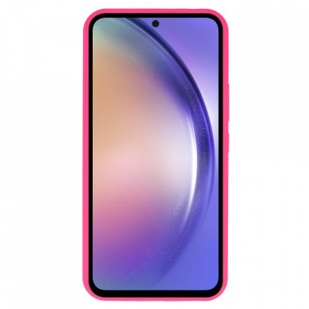 Tel Protect Silicone Premium pentru Samsung Galaxy A24 4G/A25 5G Roz - Img 2
