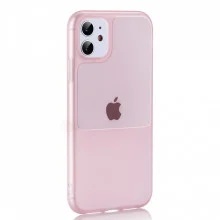 TEL PROTECT Window Husa pentru Iphone 12 Pro Max Roz - Img 3