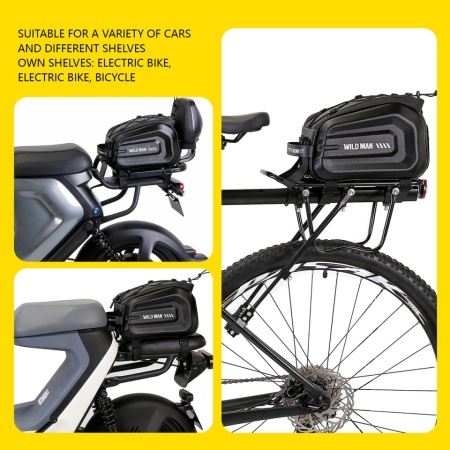 WILDMAN Bicycle bag GD5 waterproof 4L - Img 2