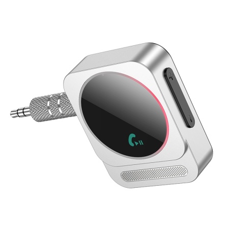 Borofone Audio Bluetooth Receiver AUX BC52 True Way silver - Img 2