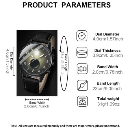 Ceas Quartz Retro, pentru barbati, TMG5MV85V7K0 - Img 4