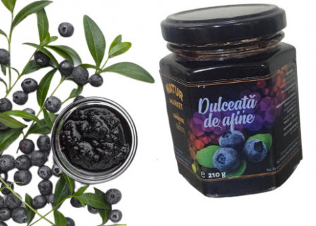 Dulceata de afine 210g (subtire)