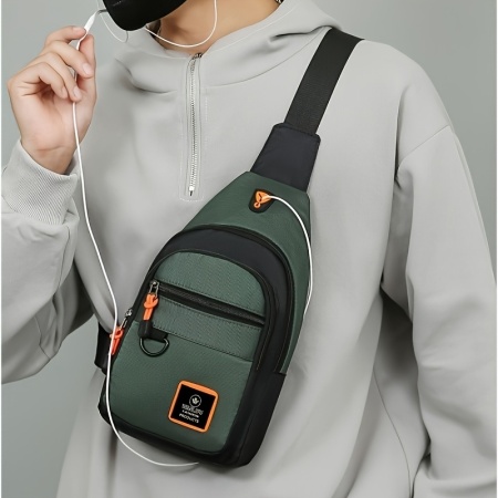 Geantă pentru bărbați, din material textil, TMFT1709915 - Img 6