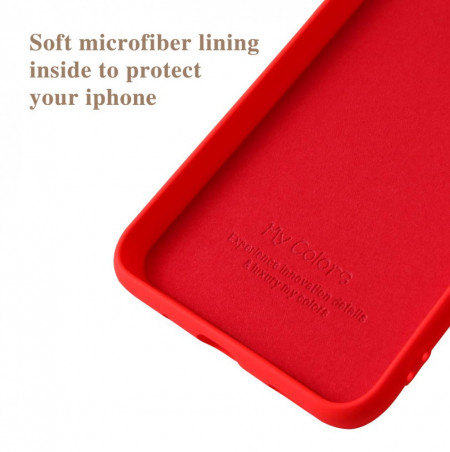 Husa Huawei Mate P30 Rosie din Silicon Premium Ultra Soft - Img 4