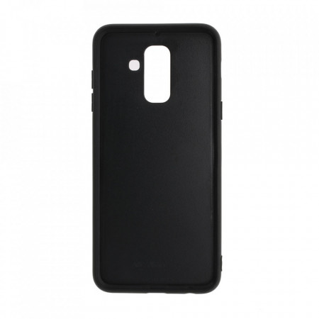 Husa pentru Samsung Galaxy A6 PLUS (2018) - Husa Pro Shield Sticla Rosu cu Efect Gradient - Img 3