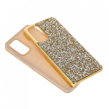 Husa pentru Samsung Galaxy S20 - Husa Luxury Glitter Diamond Auriu - Img 4
