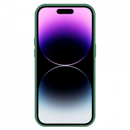 Husa Tel Protect Silicone Premium pentru Iphone 14 Pro dark green - Img 2
