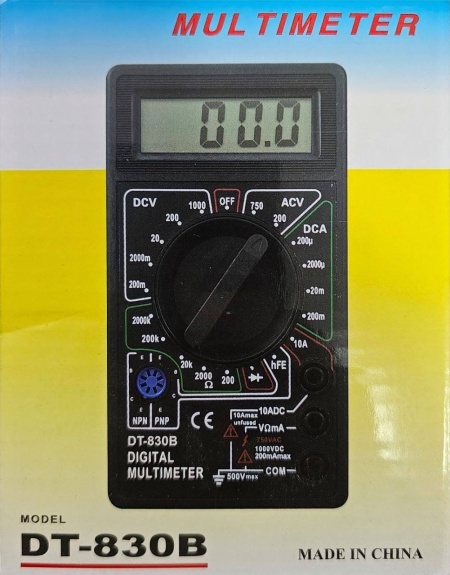 Multimetru digital, Afisaj LCD, 1000 V, 750 V, Plastic, 126x70x26 mm, AD1267026 - Img 7