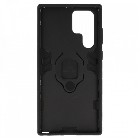 Ring Armor Case for Samsung Galaxy S22 Ultra Black - Img 2