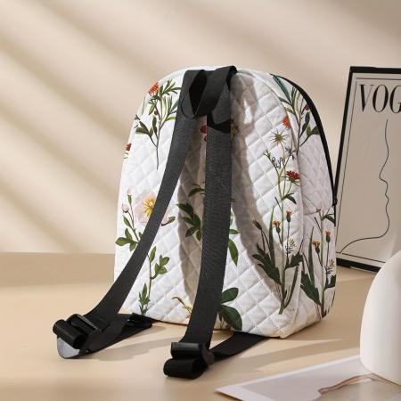 Rucsac damă Flaverina cu model flori – Stil casual și adorabil, TMVJ726028 - Img 3