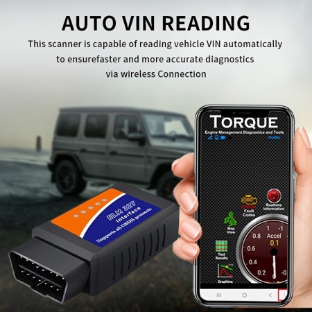 Scaner OBD2 Wireless ELM327, PMYA180517 - Img 5