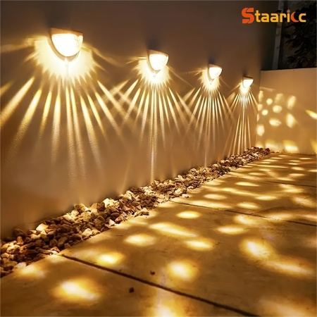 Set lămpi solare LED tip far – Iluminat decorativ alb pentru exterior, TMYA48214A - Img 5