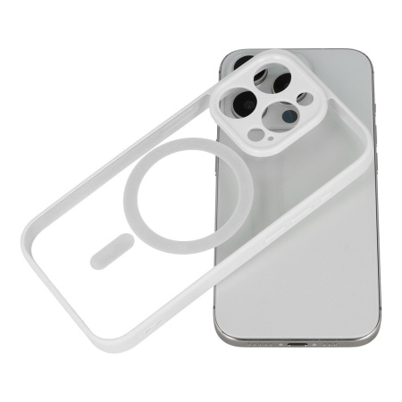 Acrylic Color Magsafe Case for Samsung Galaxy S24 Ultra white, POK060322 - Img 4