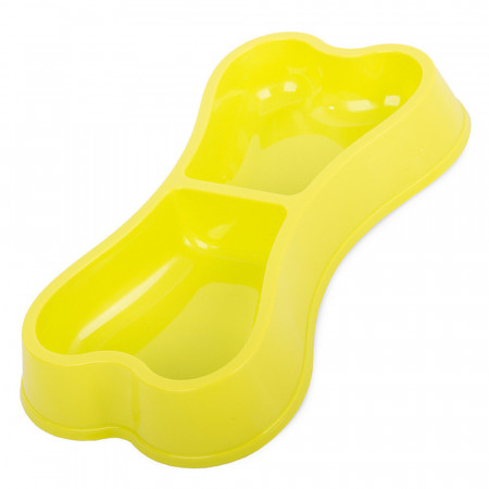 Bol dublu pentru catei si pisici, plastic, PM19112_Z3