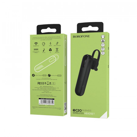 Borofone Bluetooth Headset BC20 Smart Black - Img 4