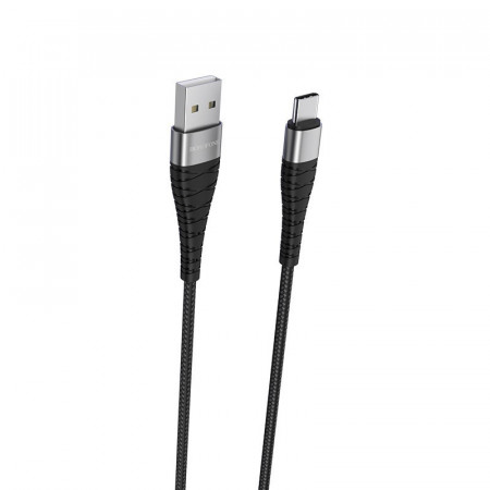 Borofone Cablu BX32 Munificent - USB to Tip C - 5A 1 metre Negru - Img 2