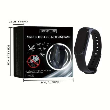 Brățară electronică anti-țânțari – Protecție inteligentă, fără chimicale, TMUH664769 - Img 3