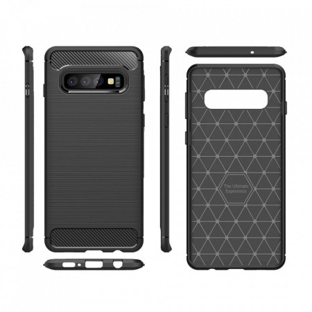 Carcasa Spate CARBON pentru VIVO Y20S/Y11S Negru