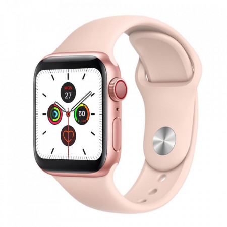 Ceas smartwatch X7, roz, PMHOLM36523