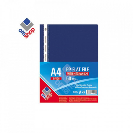 Dosar plastic A4, Bleumarin - OFFISHOP