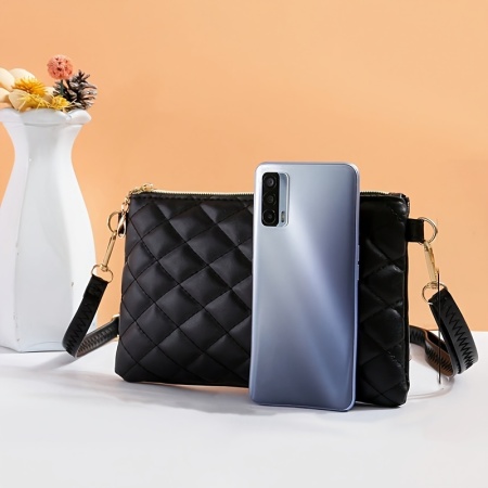 Geanta Crossbody, curea reglabila, inchidere cu fermoar, PMCU172945 - Img 2