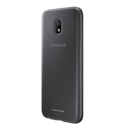 Husa Originala pentru Samsung J3 (2017) Galaxy - Jelly Cover (ef-aj330tbegww) Negru - Img 2