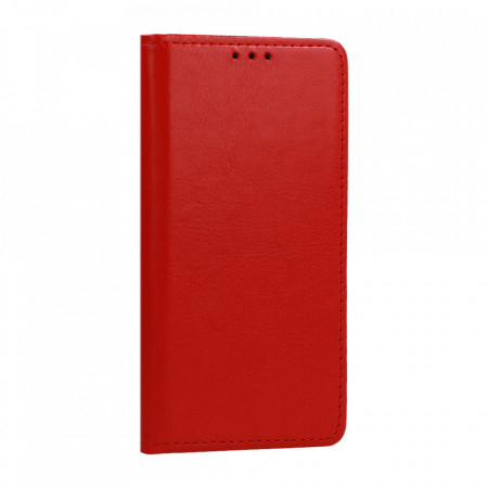 Husa pentru SAMSUNG GALAXY A22 4G, rosu, (piele italiana originala) - Img 5