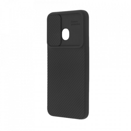 Husa Samsung Galaxy A30 - Silicon Antisoc cu Protectie Glisanta Pentru Camera - Negru - Img 2