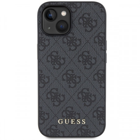 Original Case GUESS Hardcase 4G Metal Gold Logo GUHCP15SG4GFGR for Iphone 15 Grey - Img 2