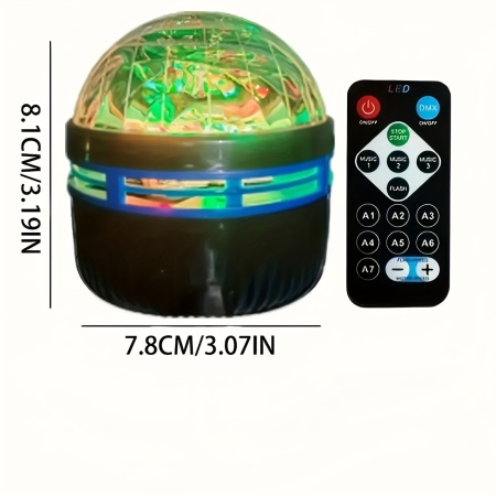 Proiector de lumina colorat, Aurora Boreala, cu telecomanda, TMCG3554491 - Img 2