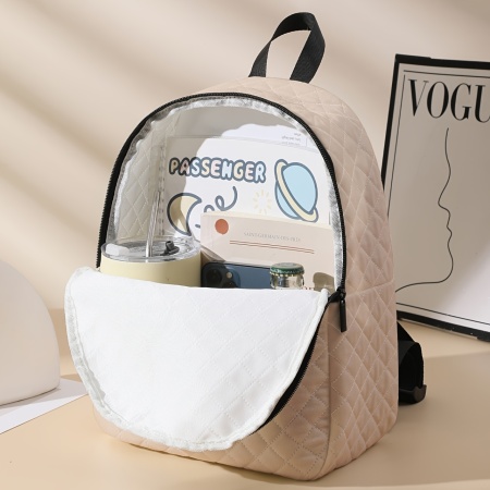 Rucsac damă Handflowers cu model maini cu flori – Stil casual și adorabil, TMHW731911 - Img 4