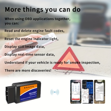 Scaner OBD2 Wireless ELM327, PMYA180517 - Img 6