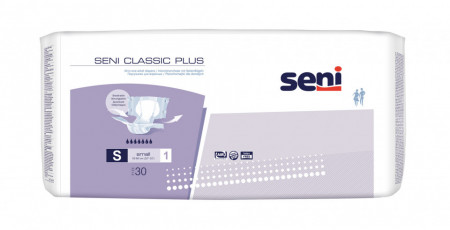 Scutece pentru adulti SENI CLASIC PLUS SMALL, 30 BUC
