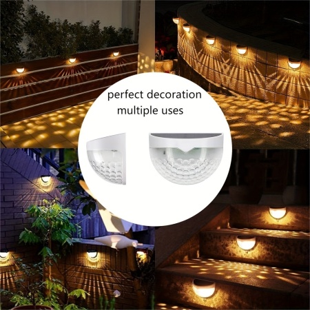 Set lămpi solare LED tip far – Iluminat decorativ alb pentru exterior, TMYA48214A - Img 6