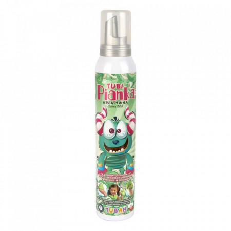 Spuma creativa TUBI, 200 ml, Verde