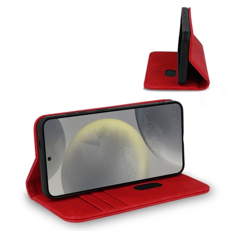 Wonder Smart Case for Samsung Galaxy S24 Ultra red, POK062473 - Img 6