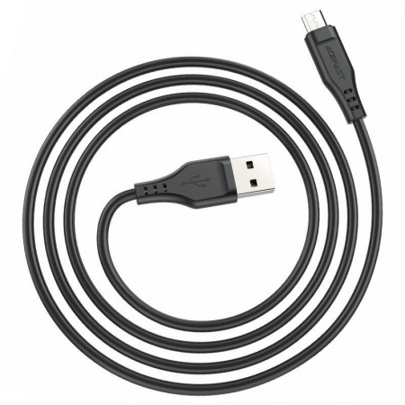 Acefast Cablu C3-09 - USB to MicroUSB - 2,4A 1,2 metri Negru