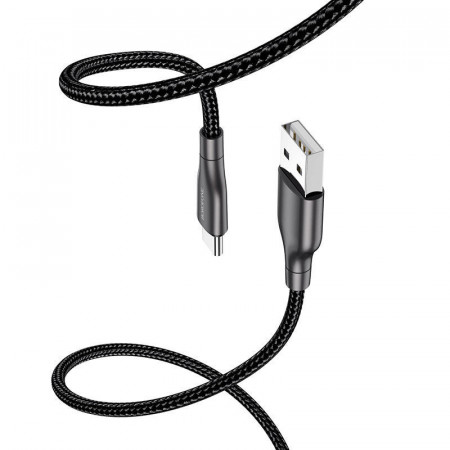 Borofone Cablu BX45 Fast Selling - USB to Tip C - 3A 1 metre Negru