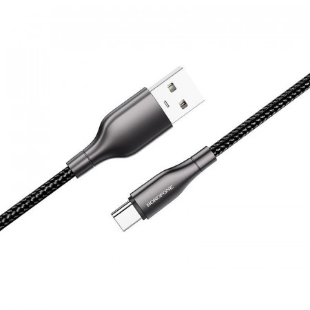 Borofone Cablu BX45 Fast Selling - USB to Tip C - 3A 1 metre Negru - Img 2