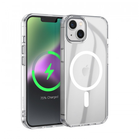 Borofone Carcasa BI5 Ice Shield Magnetic Iphone 15 Plus transparenta - Img 3