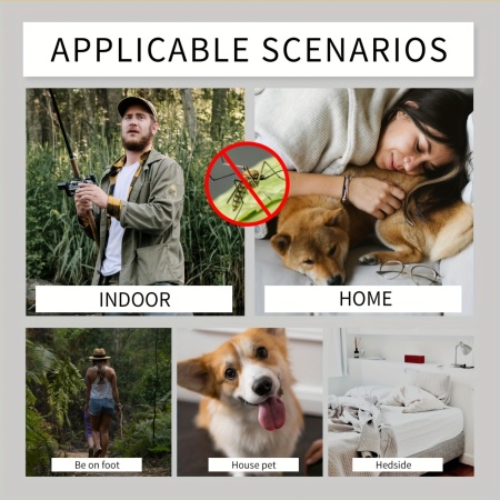 Brățară electronică anti-țânțari – Protecție inteligentă, fără chimicale, TMUH664769 - Img 4