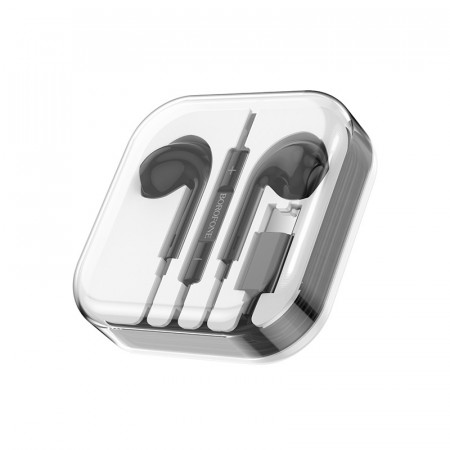 Casti Borofone BM30 Max Acoustic with Type C plug with microphone (DAC) Negru